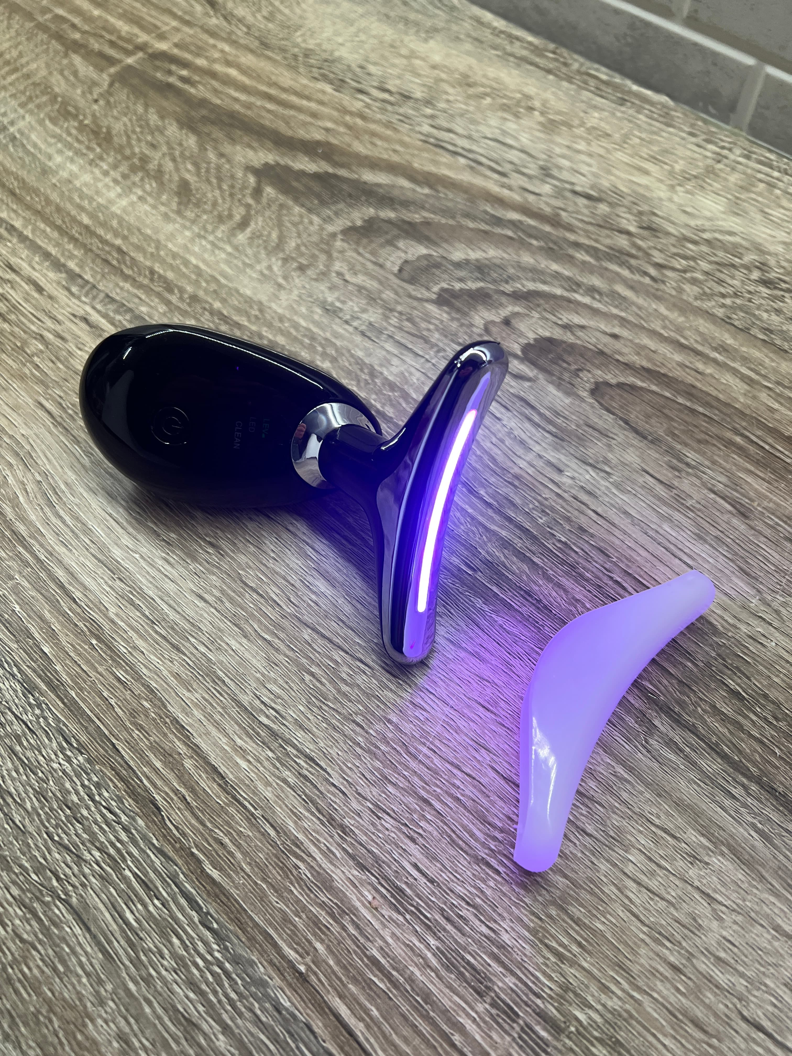 Urządzenie do liftingu twarzy i szyi LED 7 kolorów, usuwanie podwójnego podbródka 🌈